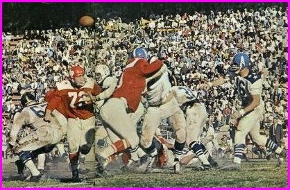 Today in Pro Football History: 1961: George Blanda Throws 7 TD Passes  Against NY Titans