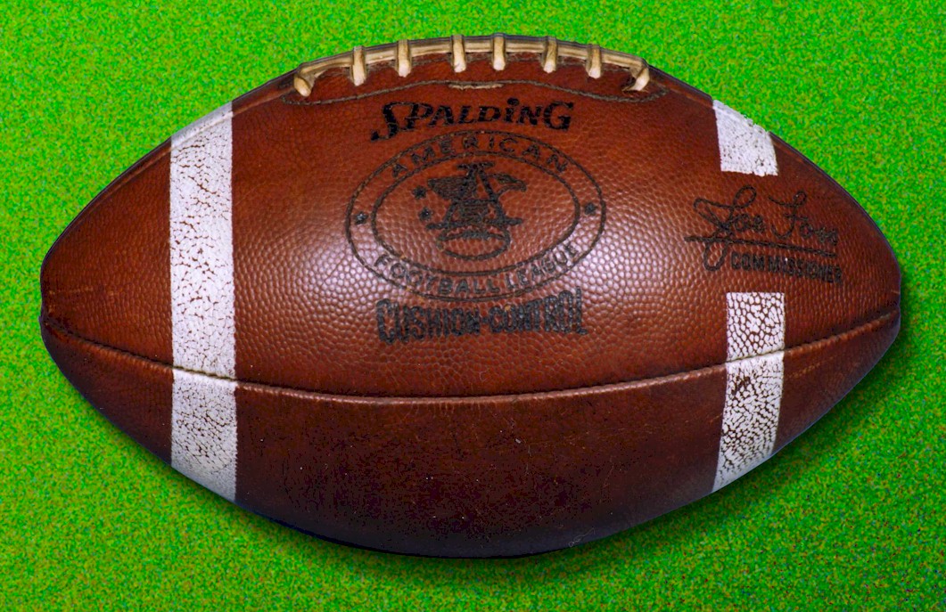 An Uncommon 1974 WFL (World Football League) Original Spalding